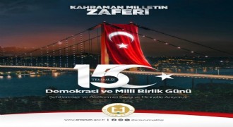 Vali Çiftçi’den 15 Temmuz mesajı
