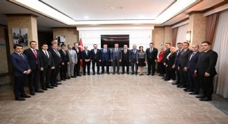 Valilikten Kaymakamlara veda etkinliği
