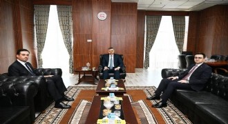 Yargı mensuplarından Çiftçi’ye veda ziyareti